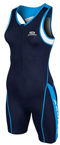 Aropec Triathlon Einteiler AP-104W Damen, Farbe:Navy-blau;Größe:XL