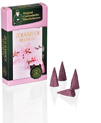 Crottendorfer Räucherkerzen 1712 Original Zen Garden 20 Stück Größe M
