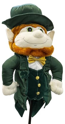 Longridge Leprechaun Golf Head Cover - Multicolored