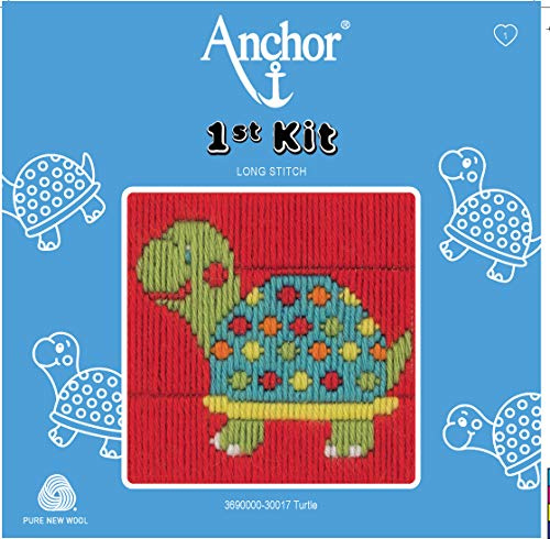 ANCHOR 3690000-30017 1st Kit-Turtle, Multi-Colour, One