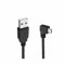 G13 USB 2.0 Connection Cable USB 2.0 A Male to MicroB Male 90 Degree Adapter Right Angled Mobile Phone Charging Cable 1 m Flexible Connection e.g. from PC to Mobile Phone, PDA, Digital Camera