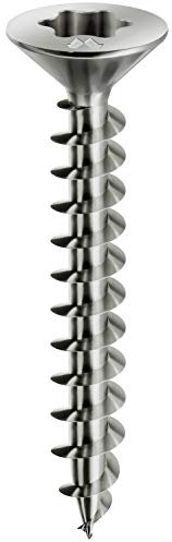 Vis à bois Panelvit tête fraisée Torx T20 filetage total zing.arg MUSTAD 4x16 - Boite de 500 - PVACXP400160C8C