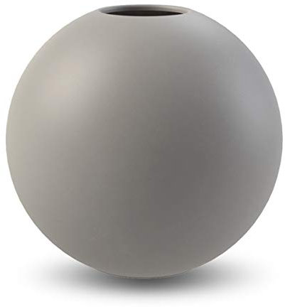 Cooee Design Ball Vase 20cm Grey