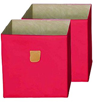 Phoenix Home 817301ro Aufbewahrungsbox Canvas 2-er Set