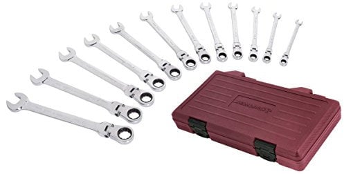 Kraftwerk Coffret de 12 clés KRAFTWERK combinées à cliquet articulées 8-19mm - 3403-54