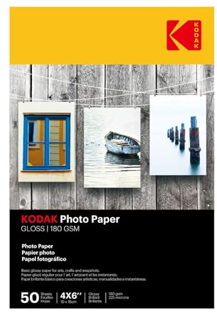 Kodak A6 180 GSM Photo Gloss