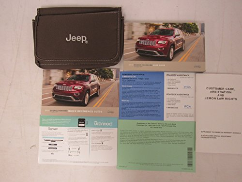 2017 Jeep Grand Cherokee Owners Manual Guide Book