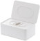 Yamazaki 3255 SMART Aufbewahrungsbox für Feuchttücher, weiß, ABS Harz/Polyethylen, Minimalistisches Design, 19 x 12 x 7,5 cm (LxBxH)