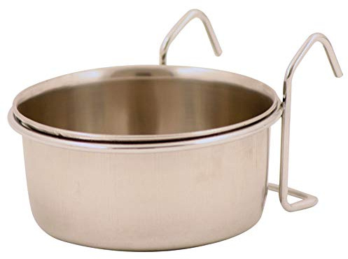 CLASSIC Pet Products Steel Hook-On Coop Cup, 600 ml