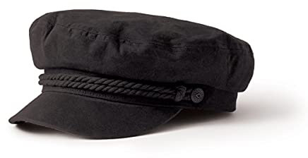 Brixton Unisex Cap Fiddler Cap, schwarz (black/herringbone twill), M