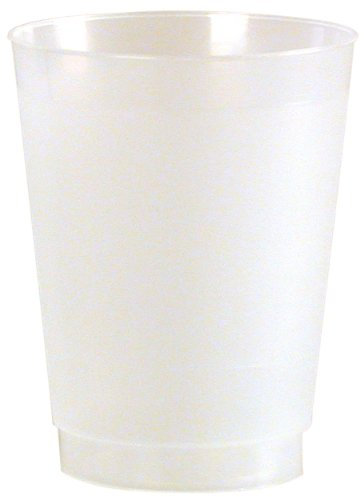 frost-flex plástico potable taza, 8-Ounce, esmerilado (500-Count)