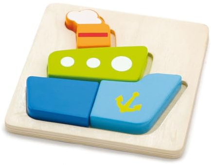 Viga Toys - Holzpuzzle - Schiff