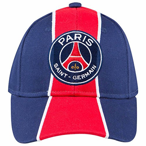 PARIS SAINT GERMAIN Kappe PSG – Offizielle Kollektion, Erwachsenengröße, Herren, blau / rot, Einheitsgröße