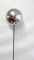 Gartenstecker Rosenkugel Pflanzstecker Edelstahldeko Gartenkugel H 100 cm