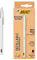 BIC Bolígrafo de bola recargable con cristal de metal RE-NEW de 1 mm negro con 2 recambios a elegir