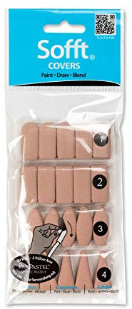 Sofft Artist Tools by GOLDEN, Covers - Mixed Pack (Refill Pack), Pack of 40, Professional Artist Pastels
