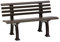 Gartenbank Ibiza braun Blome