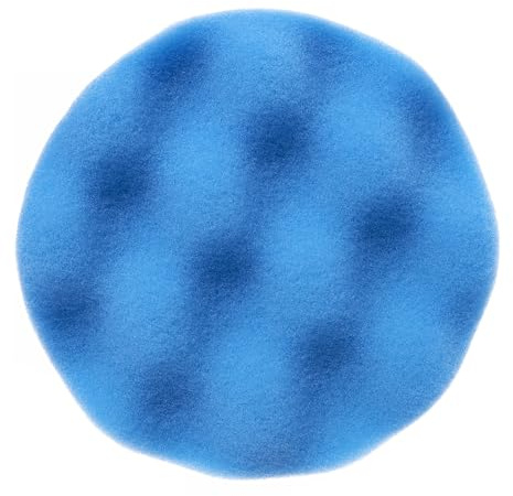 3M Ultrafina SE Anti-hologram Polishing Foam, diameter 77mm, 4 pieces, Blau
