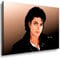 fotoleinwand24 Michael Jackson Wandbild 100x70cm k. Poster ! Bild fertig auf Keilrahmen ! Pop Art Gemälde Kunstdrucke, Wandbilder l Bilder zur Dekoration - Deko. Musik Stars Kunstdrucke