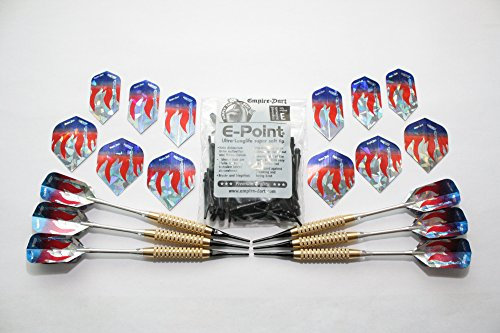 Dartpfeile Turnierpfeile WA von Empire®Dart mit Zubehör (6 Pfeile)