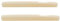 Musiclily Knochen Saddle Stegeinlage Set für Akustische Gitarre,DJ-12 72x3x9mm(2 Stück)