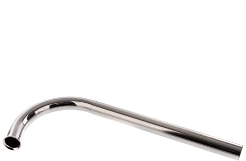 Krümmer - Auspuffrohr verchromt - L=400mm, Ø 28 mm - für kurzen Auspuff SR1,SR2, SR2E