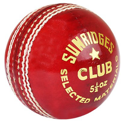 SS Cricket Ball | Club Cork |, Red