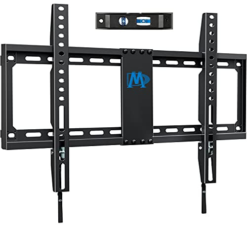 Mounting Dream TV Mount Fixed for Most 42-70 Inch Flat Screen TVs, UL Listed TV Wall Mount Bracket up to VESA 600 x 400mm and 132 lbs - Fits 16/18/24 Studs - Low Profile and Space Saving MD2163-K