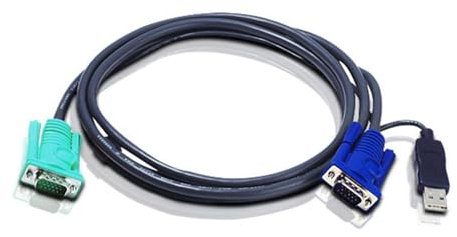 Aten 2L5205U cable Pieuvre KVM VGA/USB - 5,00M