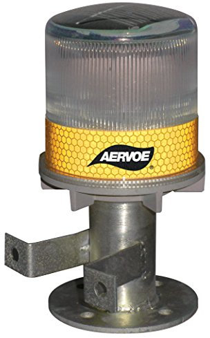 Aervoe Solar Strobe/Signal Light – rosso