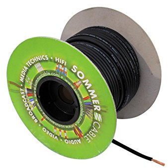 DMX Kabel 2x0.34 3pin 100m bk BINARIO 234