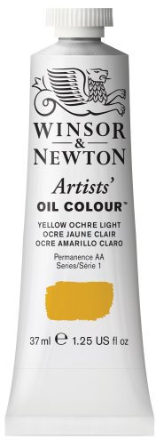 Winsor & Newton Artists - Pintura al Óleo, 37 ML, Amarillo (Ocre Claro Amarillo)