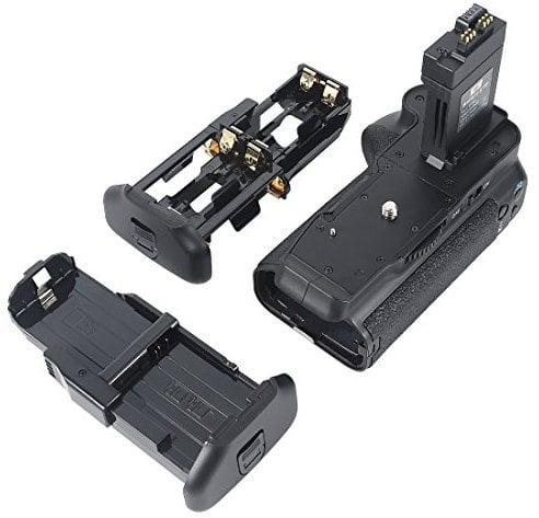 DSTE BG-E8 BGE8 Multi-Power Battery Pack Grip For Canon EOS 550D 600D SLR Camera