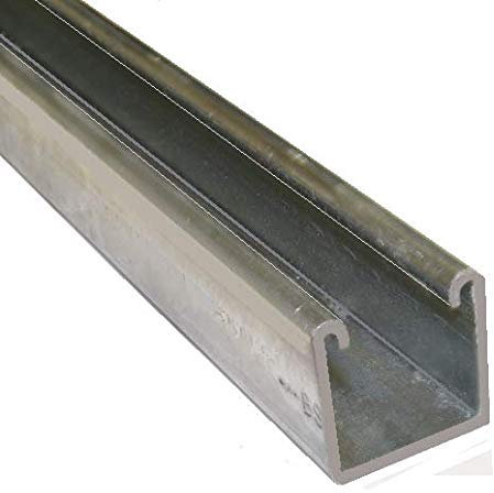 41mm Plain Channel - 4 Meter - Stainless Steel (CP41SS-4)