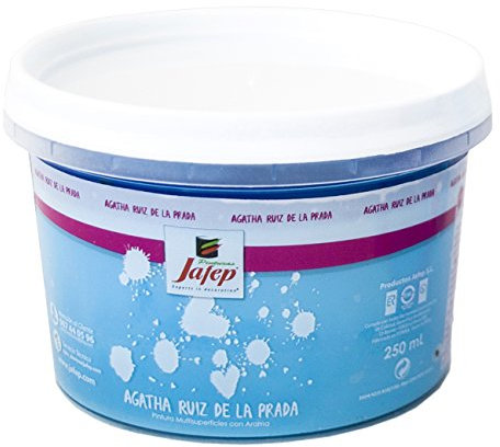 Jafep 24765028 Esmalte Acrílico, 250 Ml, Azul