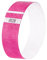 SIGEL Eb210 120 Bracelets d'Identification et de Contrôle Personnalisables, 25,5 X 2,5 cm, Rose Fluo