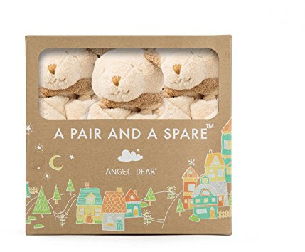 ANGEL DEAR Pair and a Spare 3 Piece Blanket Set, Puppy