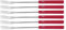 Kaasfonduevorken Basic rood 6 stuks Spring 2890295606