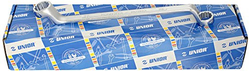 Unior 180/1CB Double Deep Offset Ring Spanner Set in Box, 6/13