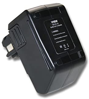 vhbw batteria compatibile con Hilti SF100, SF100A, BD2000, SB10, SFB105 utensile elettrico (2100 mAh, NiMH, 9,6 V) - Sostituisce 265605, 315078, 334584, SBP10, SPB105