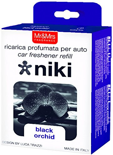 Mr&Mrs Fragrance Autoduft Niki - schwarze Orchidee Nachfüller, 1 Stück