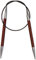 KnitPro International Rundstricknadel ZING 5,50 mm sienna 40 cm