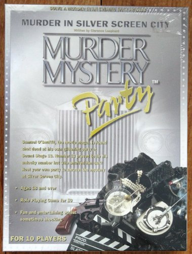 BV Leisure Ltd - Murder Mystery Party: Murder in the Silver Screen - TABLETOP_GAME - For Adults (180+)