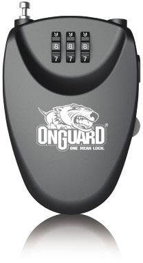 ONGUARD 45008063M Terrier Bike Lock, Black, 1.95' x 0.06