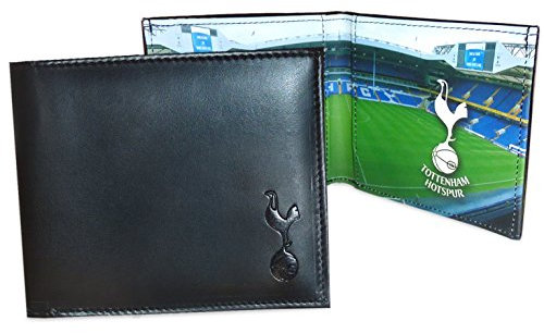 Tottenham Hotspur FC Geldbörse, Motiv Fußballstadion, Schwarz