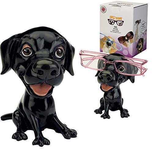 Arora 8013 Brillenhalter, schwarzer Labrador, OptiPaws, Mehrfarbig, Einheitsgröße