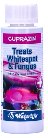 Waterlife Cuprazin 100ml Marine Whitespot Fish Treatment