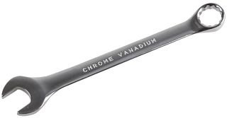 Duratool D02314 15mm Combination Spanner – Chrome Vanadium, Offset Metric Wrench