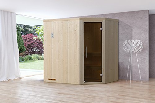 Weka Elementsauna 508 GT Gr. 2 inkl. 7,5 kW Sauna-Ofen mit externer Steuerung (OS)