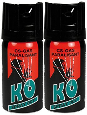 KO-Spray-007 CS-GAS PARALISANT zur selbstverteidigung (2, 40 ml)